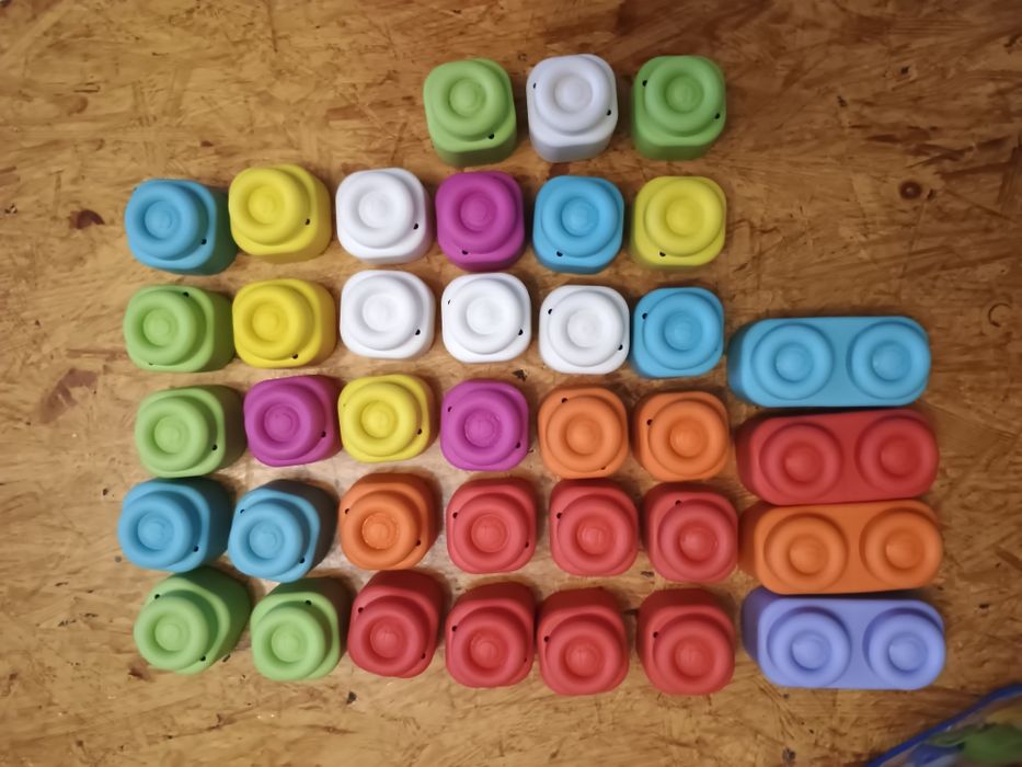 Klocki miękkie. Pierwsze klocki Clementoni