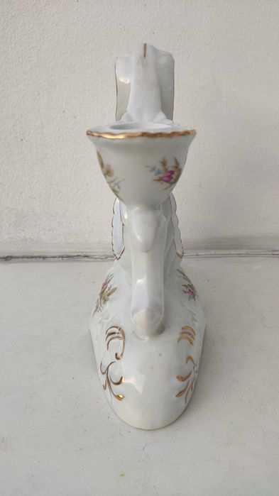 Świecznik porcelanowy - unikat