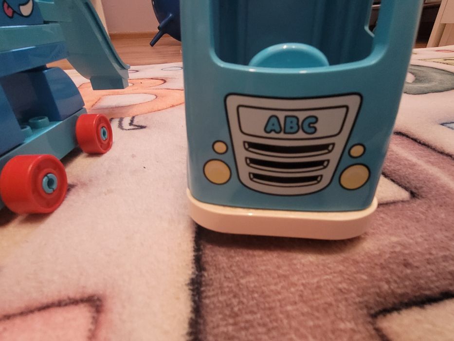 Duplo   lego  ciężarówka abc  oraz zoo pociąg