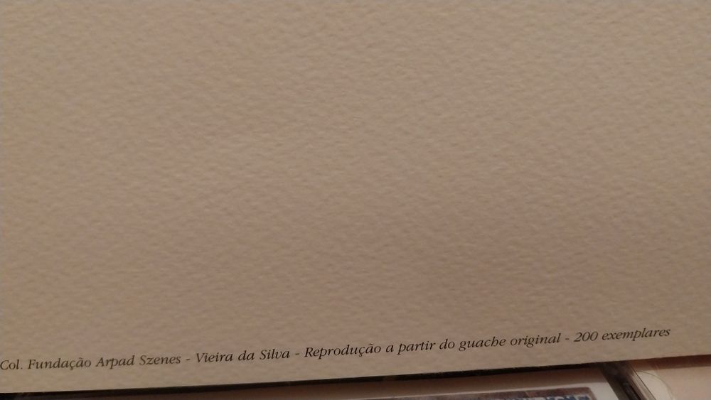 Reprodução 200 exemplares Vieira da Silva