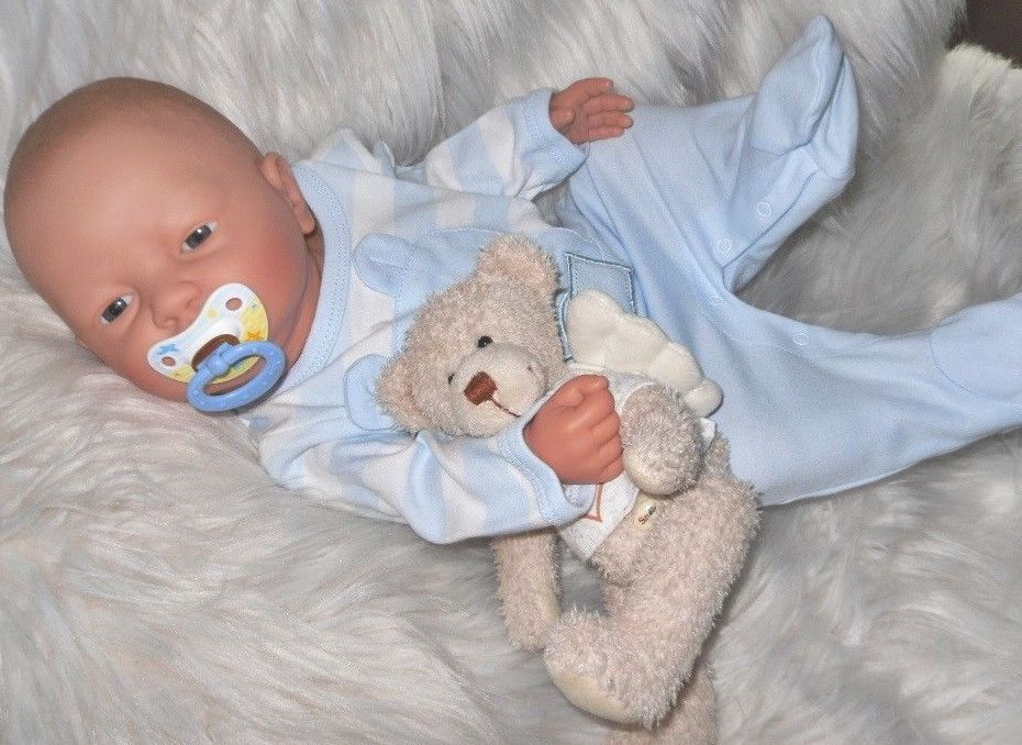 Bebe Reborn todo em Vinyl - menino também anatomicamente