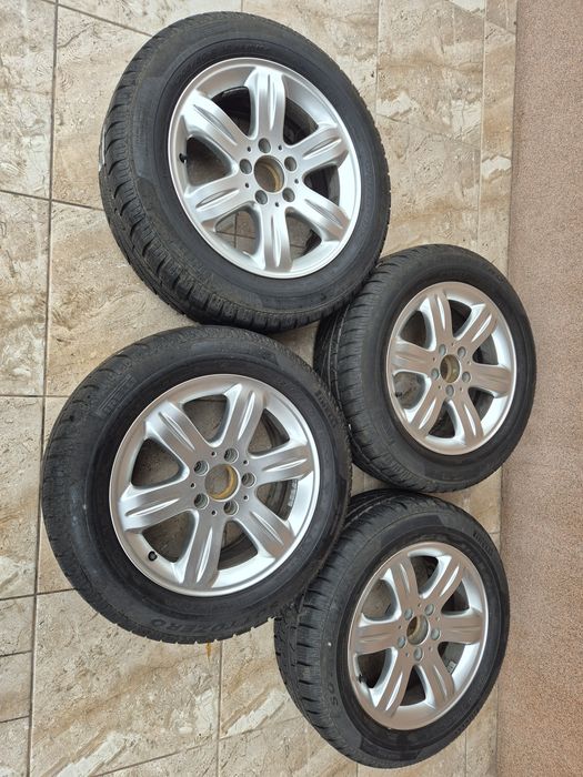 Mercedes Germany 5*112 r16 + резина титани мерседес диски легкосплавні