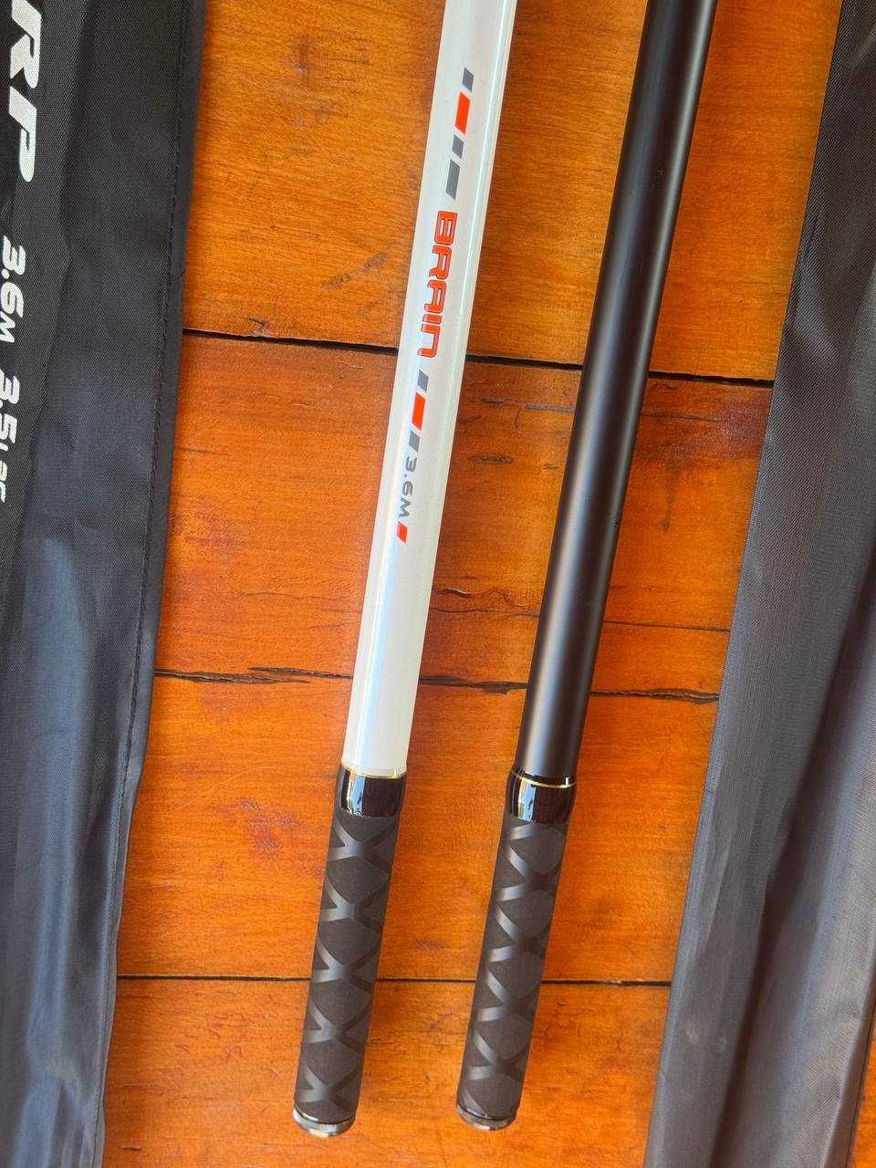Карповое удилище телескоп Brain Apex Tele Carp Black 3-3,3-3,6-3,9-4,2