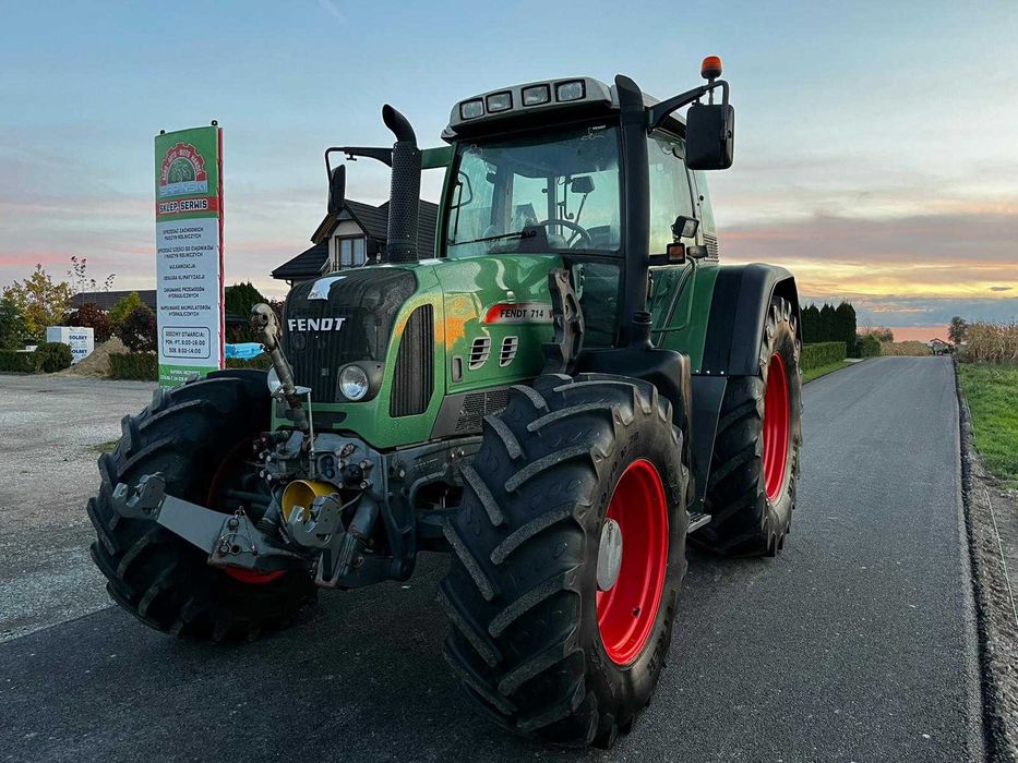 Fendt 714 Vario TMS Com 3 2009 Rok Tuz Wom Rok Adaptacja 716, 712