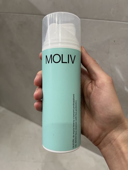 Moliv oleożel do mycia twarzy z żywymi probiotykami