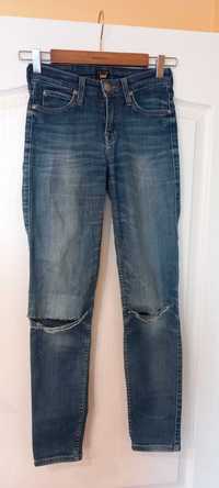 Spodnie damskie jeans  Lee Scarlett , rozmiar z metki W24 L31