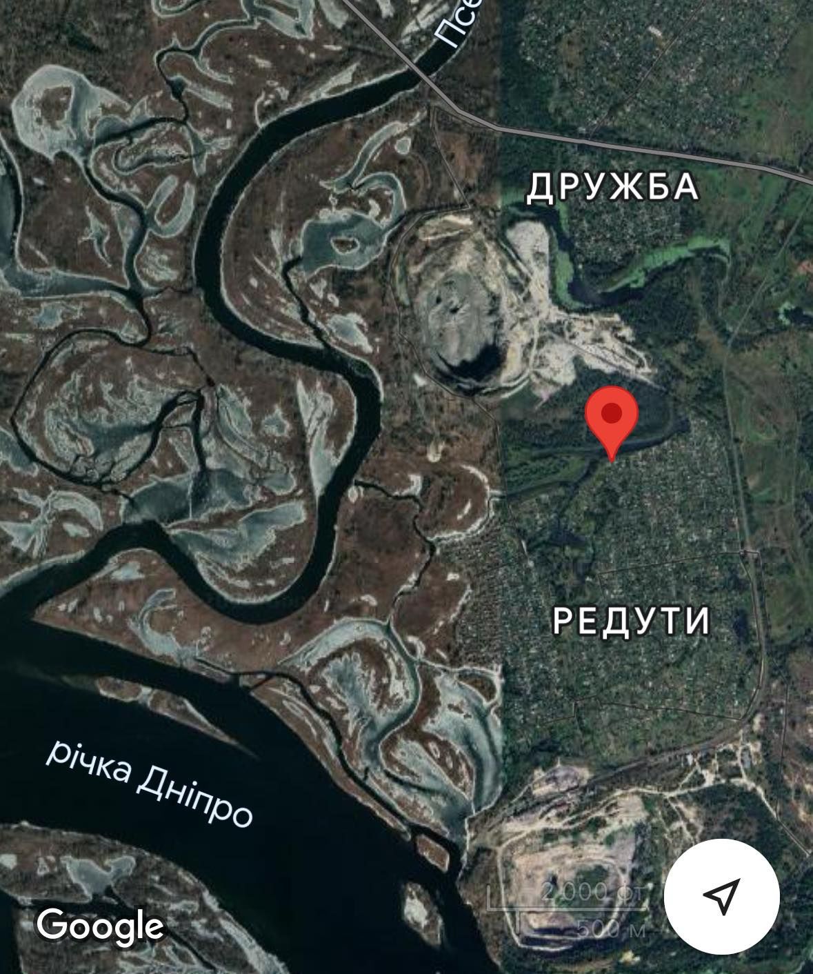 Садова ділянка з власним берегом