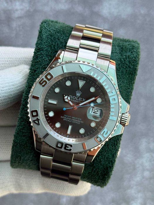 Швейцарские часы Rolex Yacht Master II 40mm Oystersteel Platinum