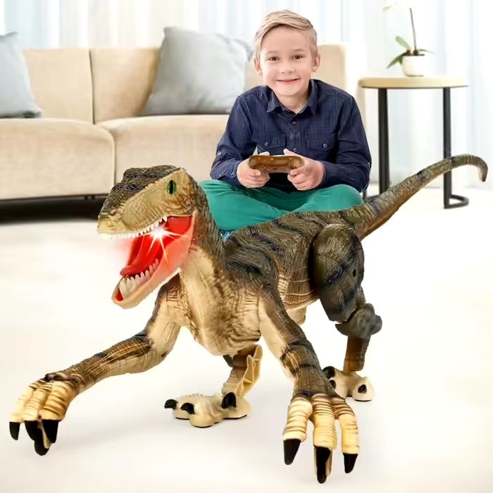 Продам іграшку великого динозавра на радіокеруванні у відмінному стані