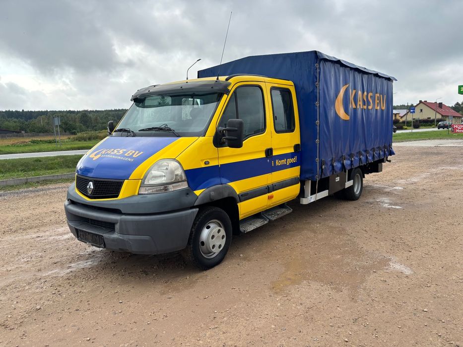 Renault Mascott  2008r 3.0 klima blokada plandeka skrzynia winda 6-osób