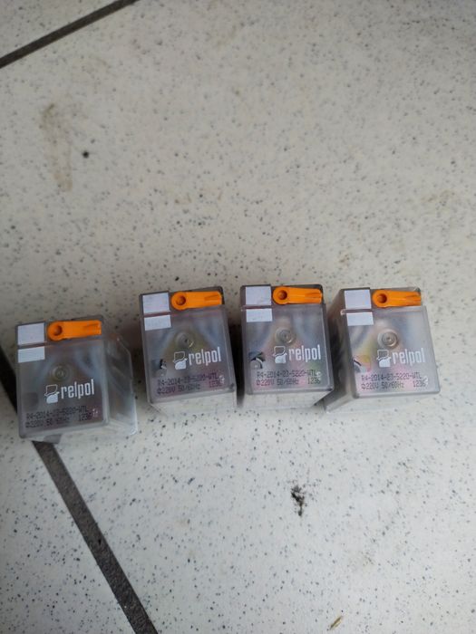 Реле R4N-2014-23-5220-WTL Relpol, 220V AC, 4CO, светодиод