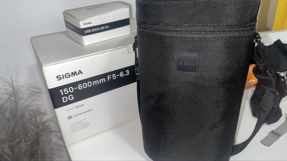 Canon EF Sigma 150-600mm Contemporary + usb Dock
