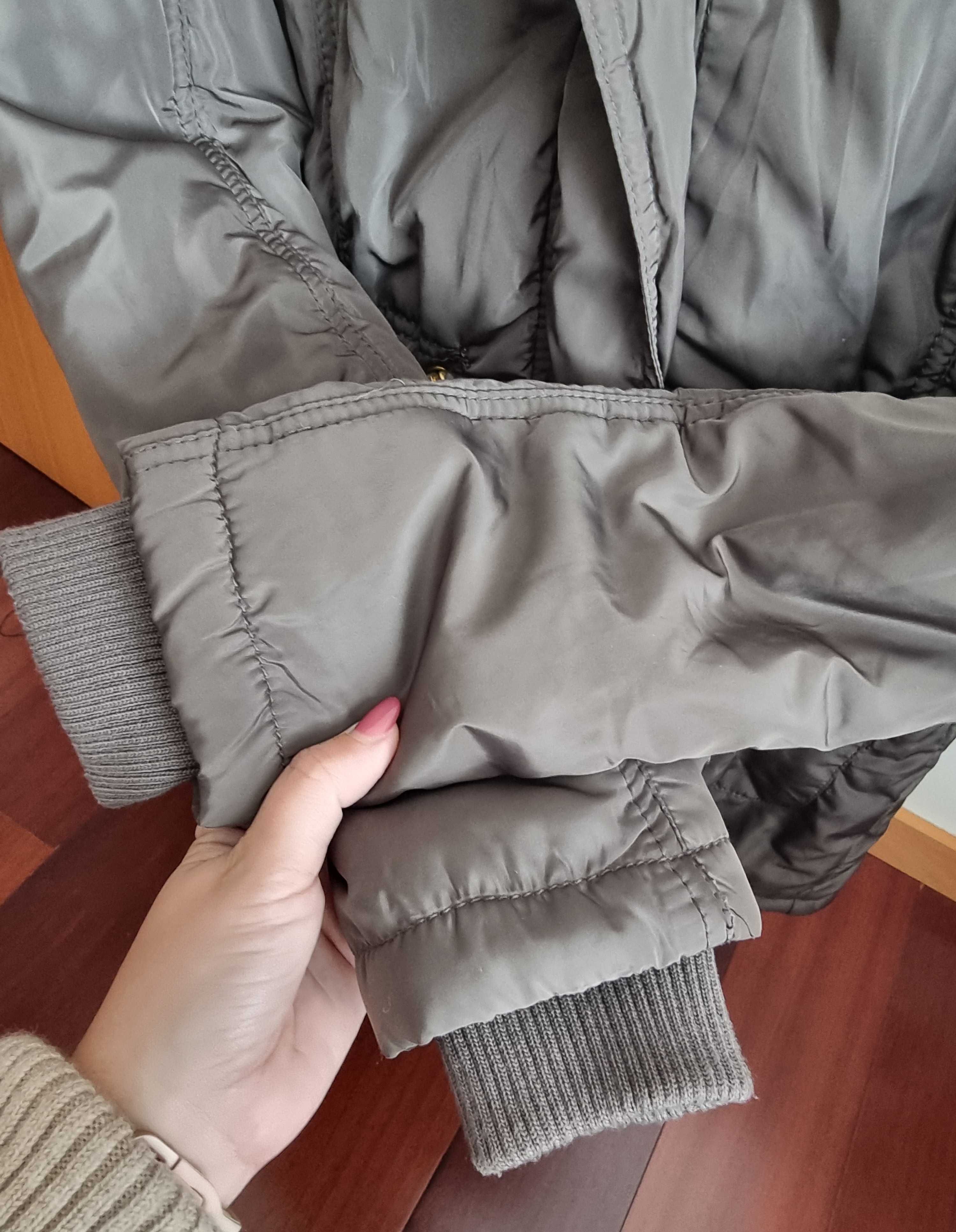 Blusão acinzentado Primark, tamanho 34