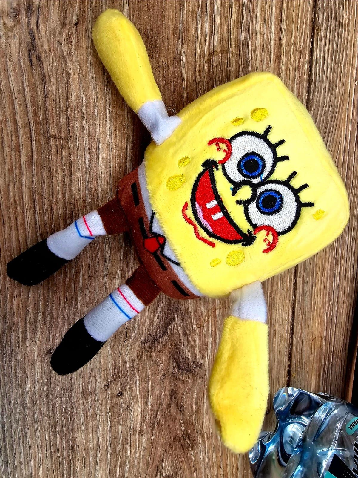 Nowy pluszowy brelok zawieszka do kluczy SpongeBob Kanciastoporty