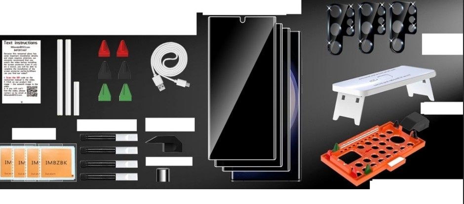 Samsung Galaxy  s23 Zestaw 3 sztuk szkła hartowanego + osłona na obiek