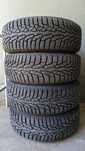 185/60 R15 4x opony Nokian WR D4 na felgach stalowych