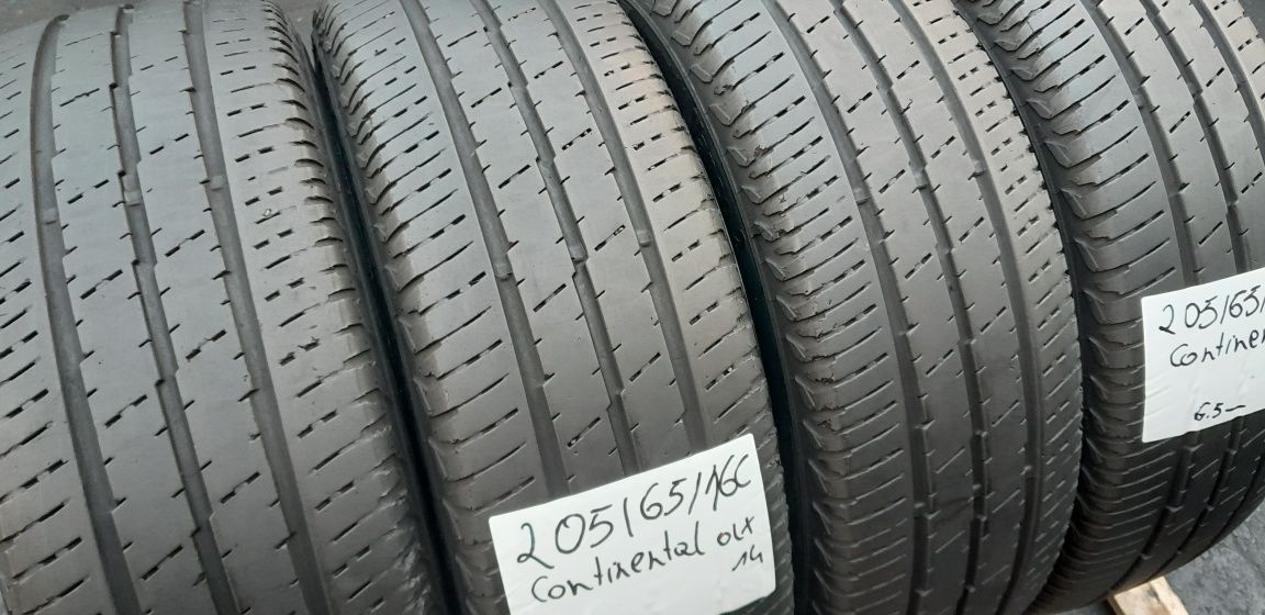 Opony Letnie 205÷65÷16C÷CONTINENTAL.95 zł szt.Montaż.Wysyłka.GWARANCJ