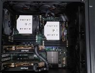 SuperMicro \XeonE5 20cores-40thr\ 256Gb DDR3\1070 8Gb GDDR5 zotac