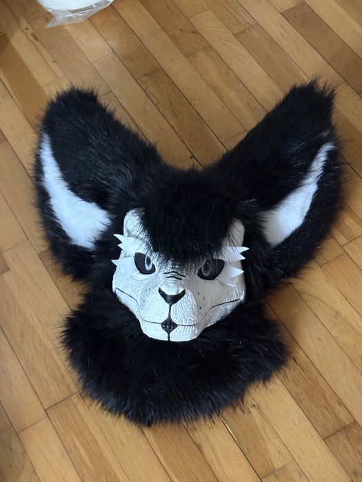 Fursuit Furry Dino Maska