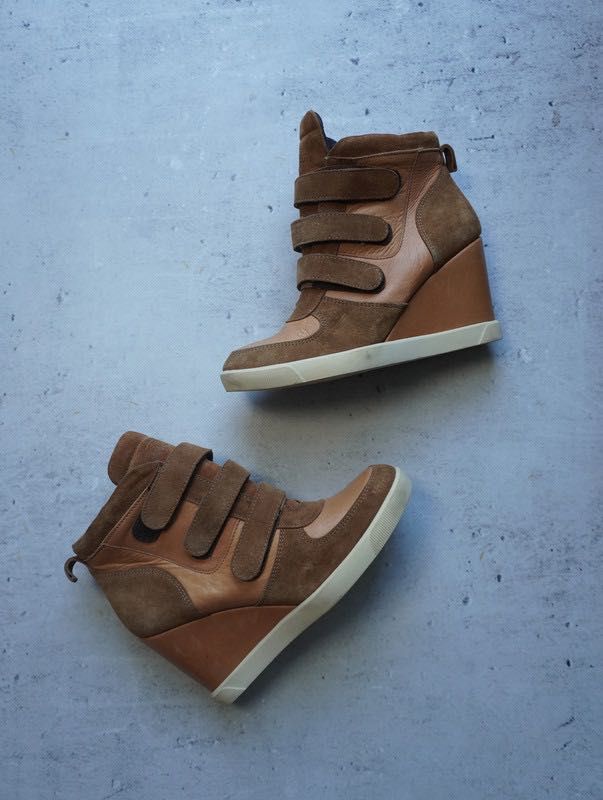 Koturny wedges botki 00s y2k bimbo lolita jak marant platforma buffalo
