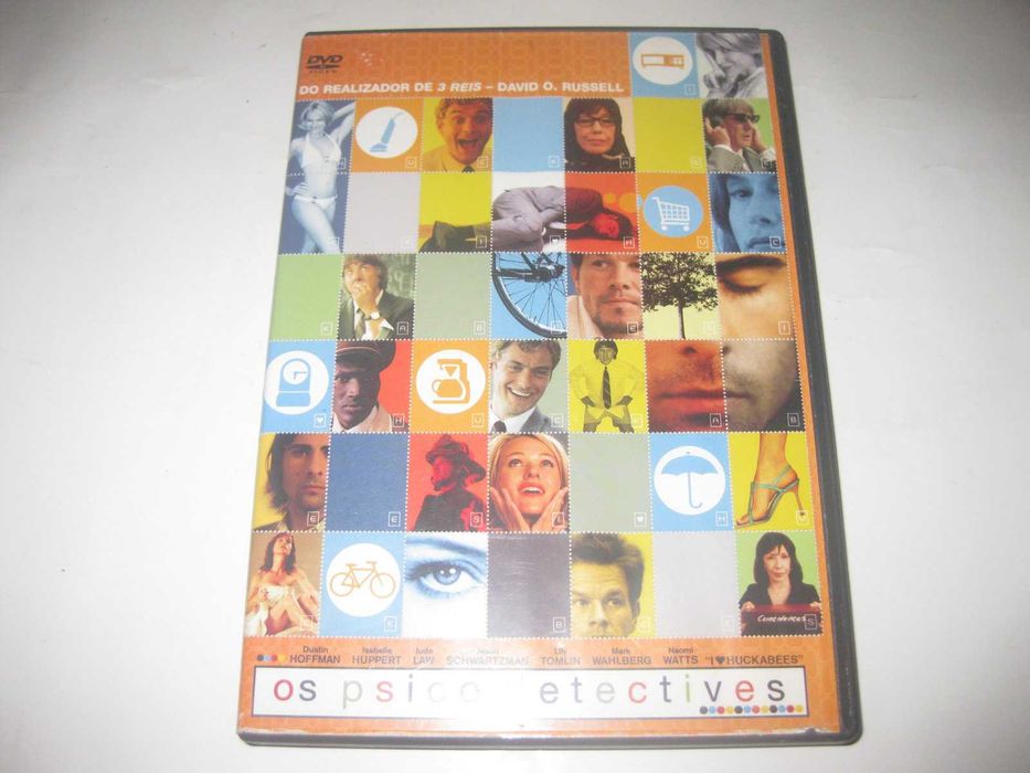 DVD "Os Psicodetectives" com Dustin Hoffman