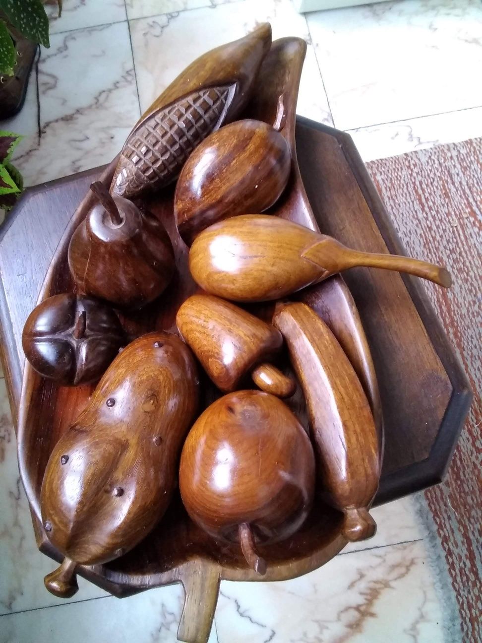 Artesanato Africano com 10 peças.
