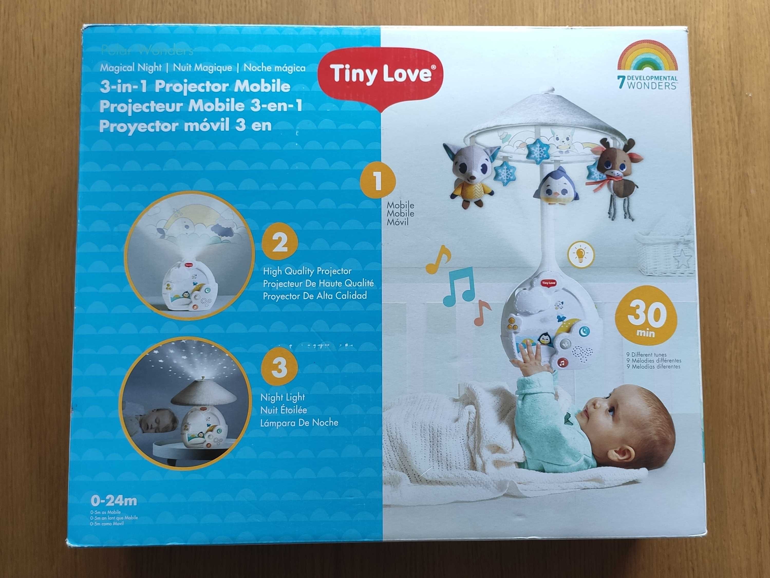 Projetor móvel para bebé. Ainda dentro da garantia - Tiny Love
