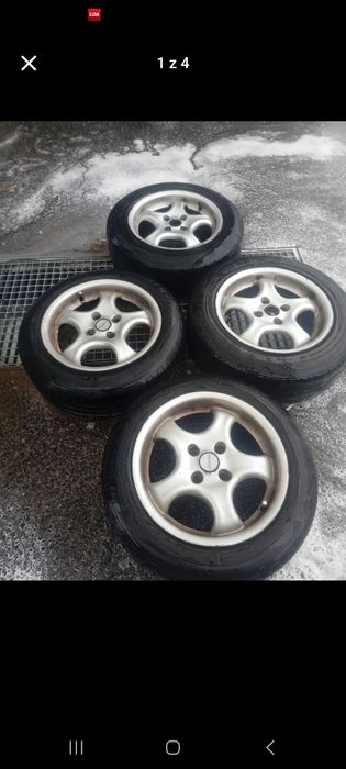 Koła 4x100 r15 z oponami
