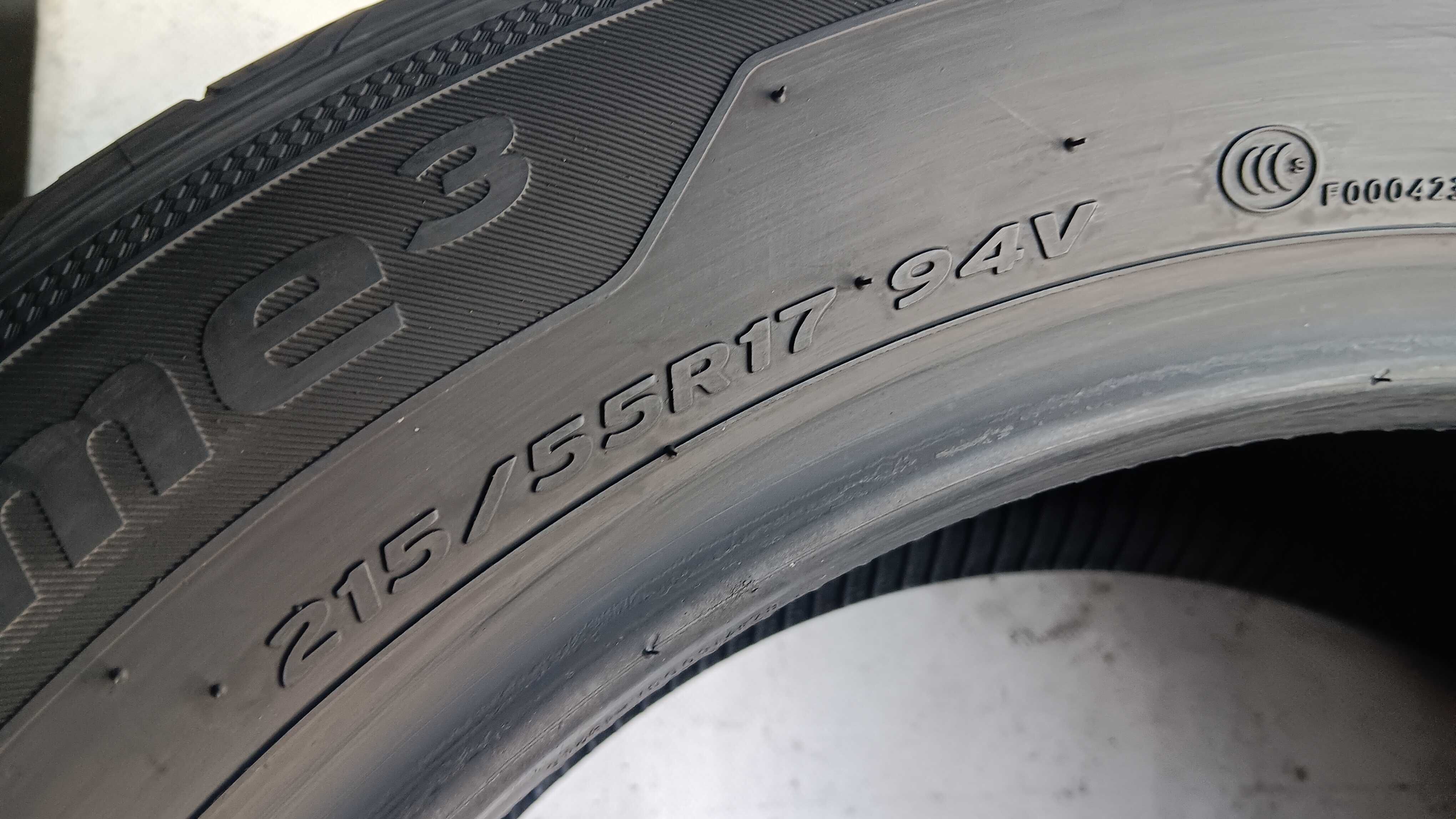 215/55/17 Hankook ventus prime 3