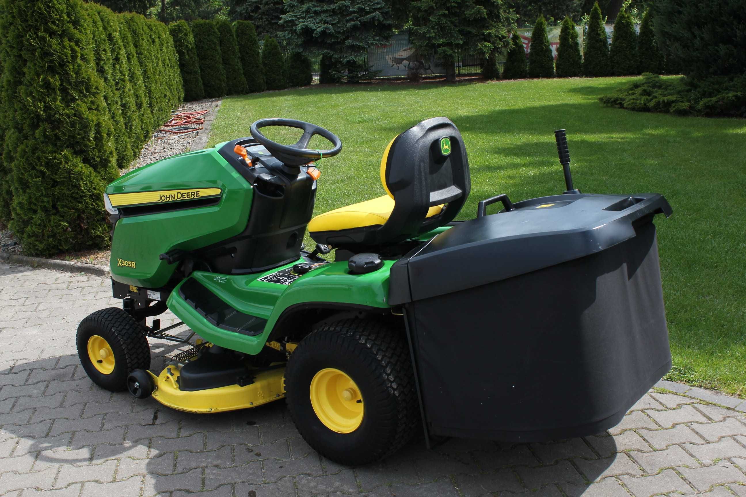 John deere X305R x 305 r Kawasaki V2 TRAKTOREK Kosiarka