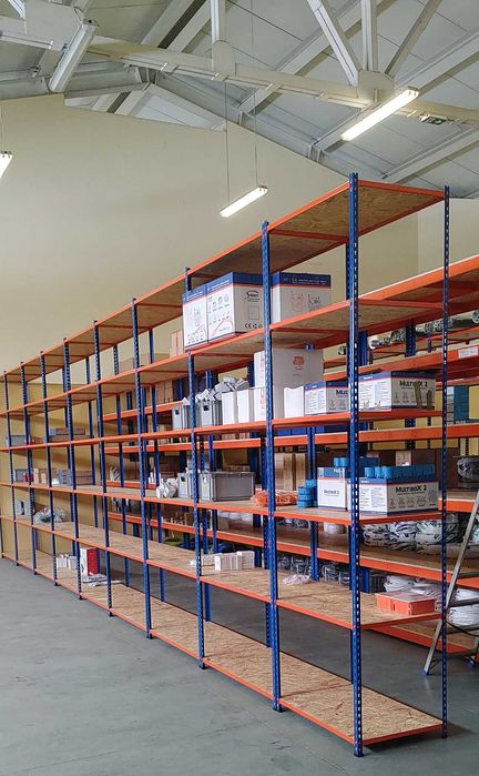 Regały Magazynowe dostępne OD ZARAZ Wiele rozmiarów Różne Kolory NOWE