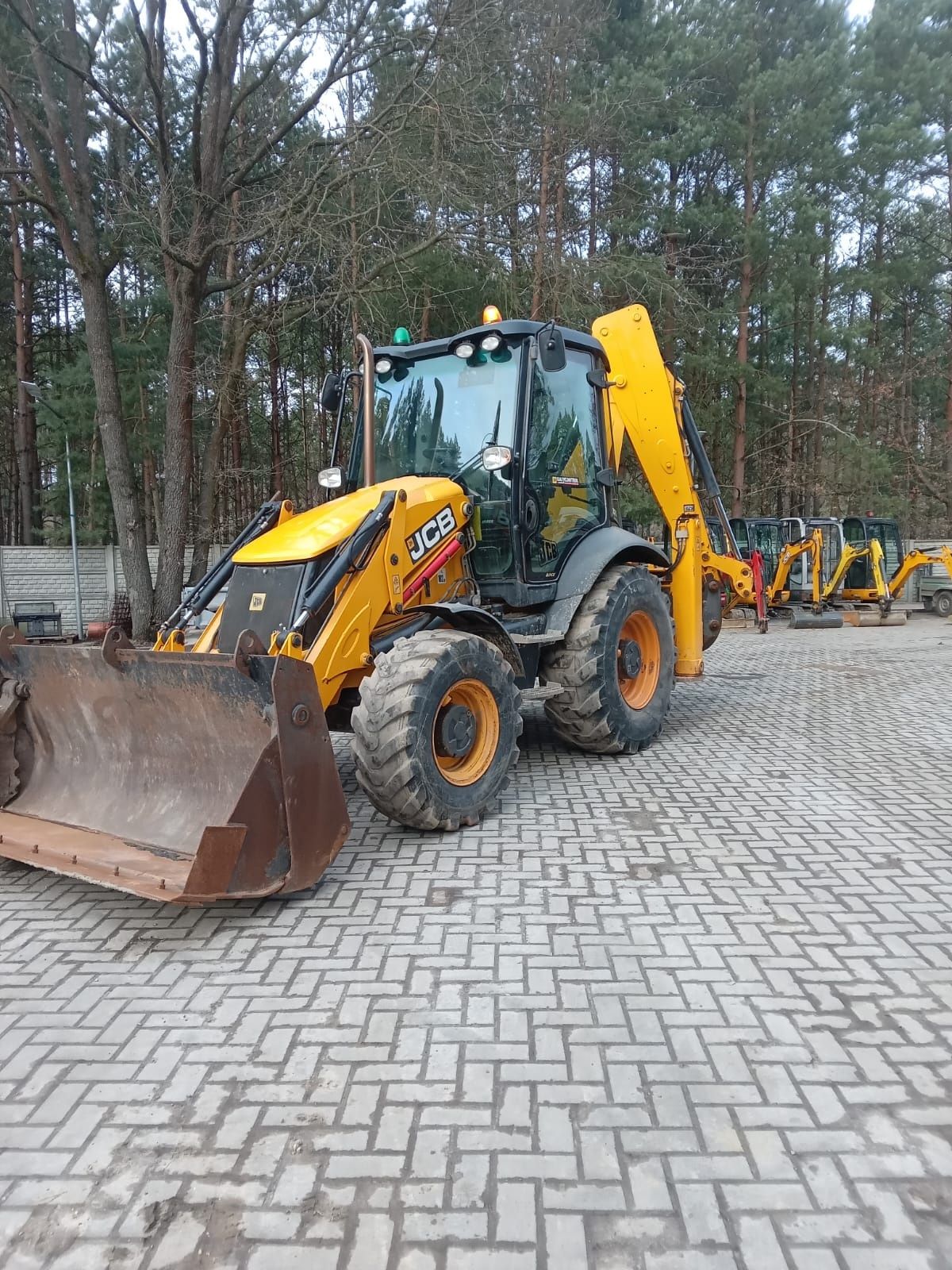 Koparko ładowarka JCB 3cx torqelock szybka skrzynia dzojstik