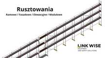 Rusztowanie plettac zestaw -podest stalowy pow. rob. 240m2/wys.rob 8m