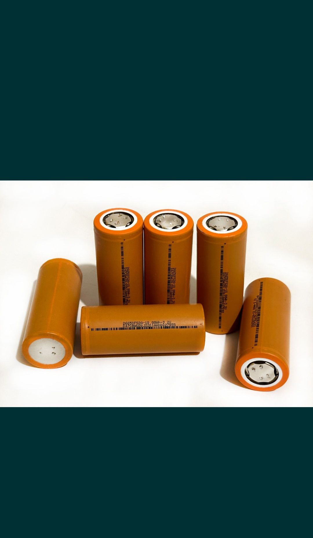 Акумулятор 26650 LifePo4 3500 mAH
(Нові)