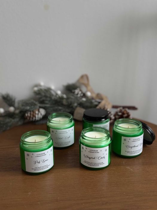 Різдвяна аромасвічка на подарунок