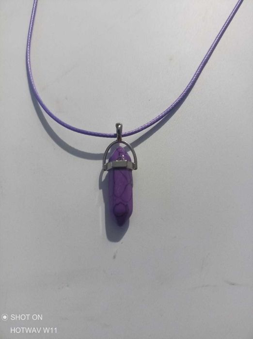 Naszyjnik w kształcie  sześciokątny