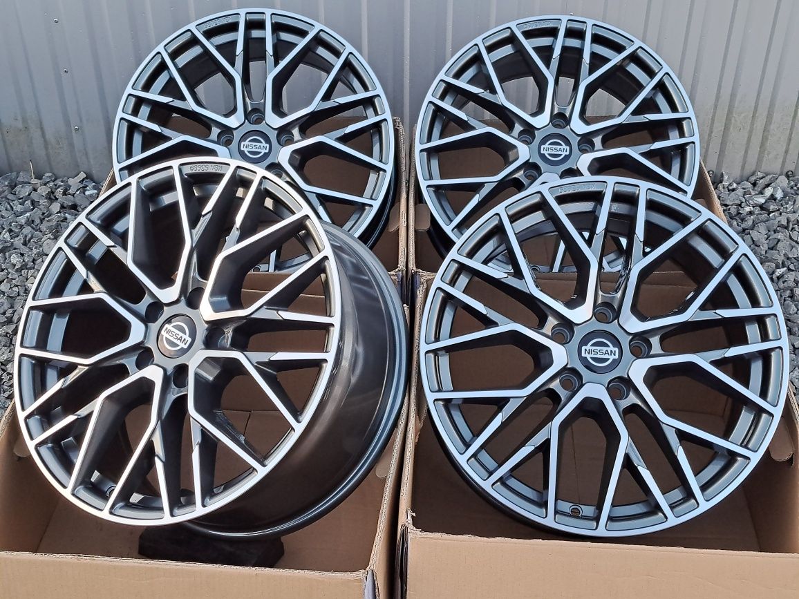 Alufelgi 18 5x114 NISSAN Juke Qashqai Pulsar Leaf X-trail CA20 HGP