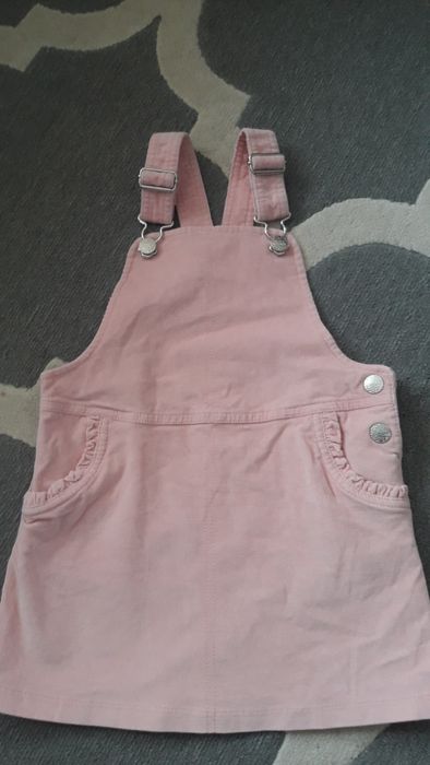 Spódnica sztruksowa ogrodniczka śliczna