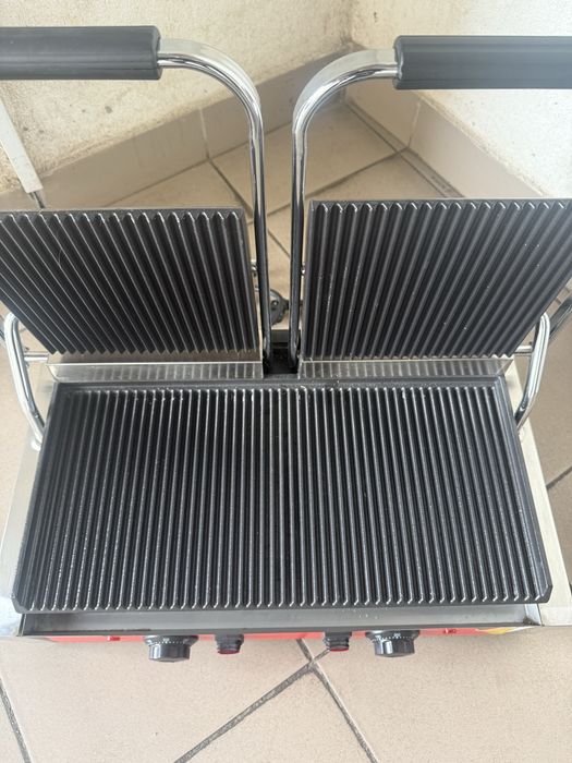 Гриль Двойний Прижимний-Контакний Для Фаст Фуд Новий !!!