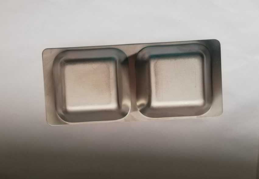 Taca ZEPTER 18/10 podwójna Steeinless Steel 18/10 WARSZAWA