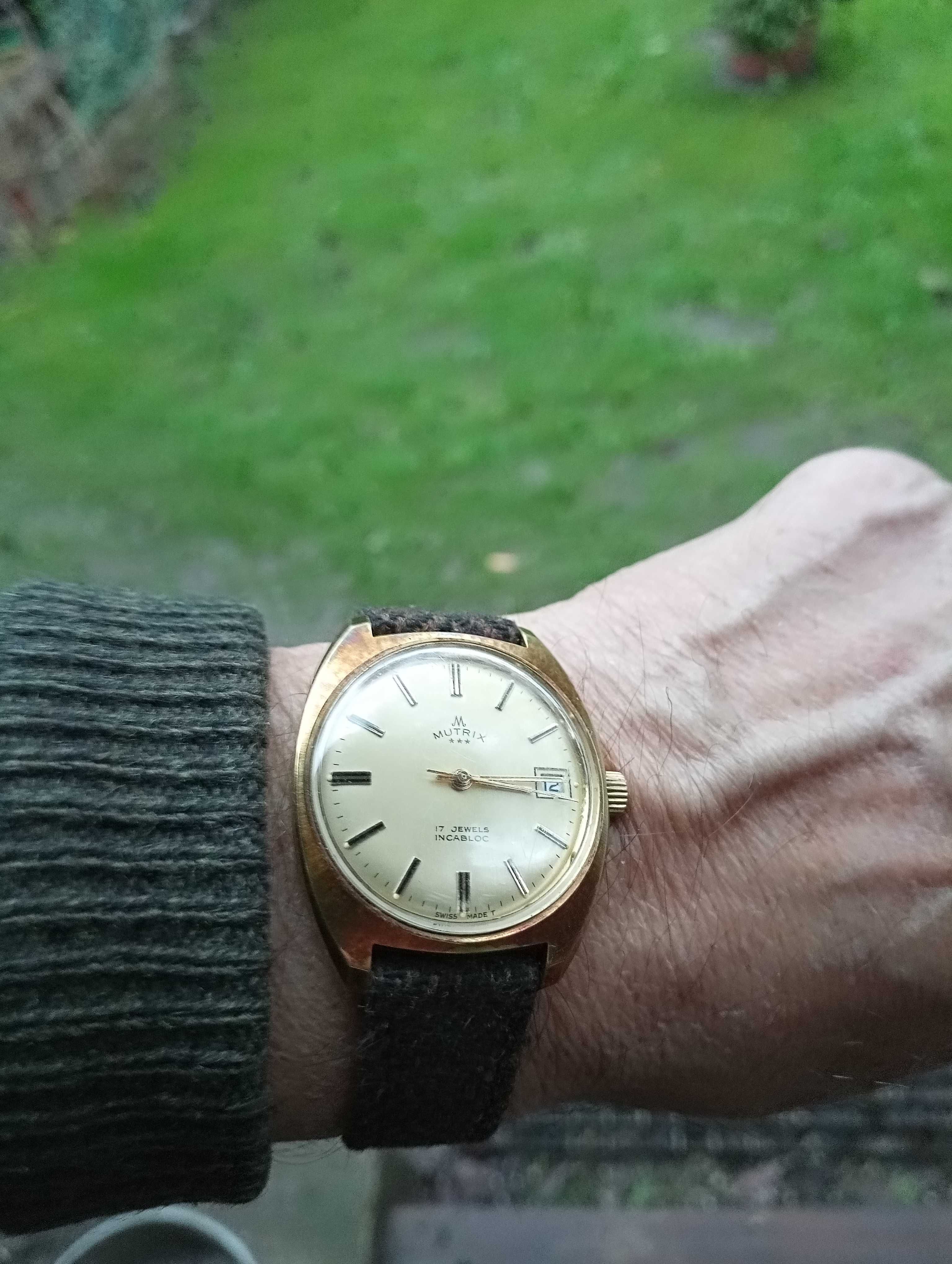 Swiss Made, retro, z oryginal box