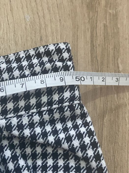 Job style 56/ 58 spodnie bawełna białe czarne pepitka casual  Vintage
