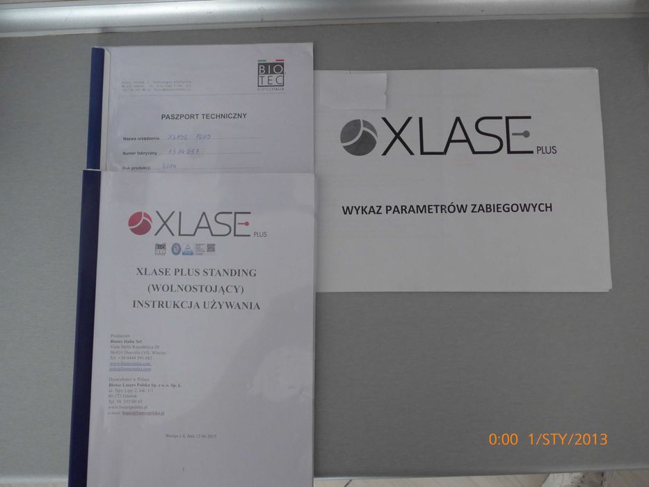 Laser Biotec Xlase Plus + 3 głowice