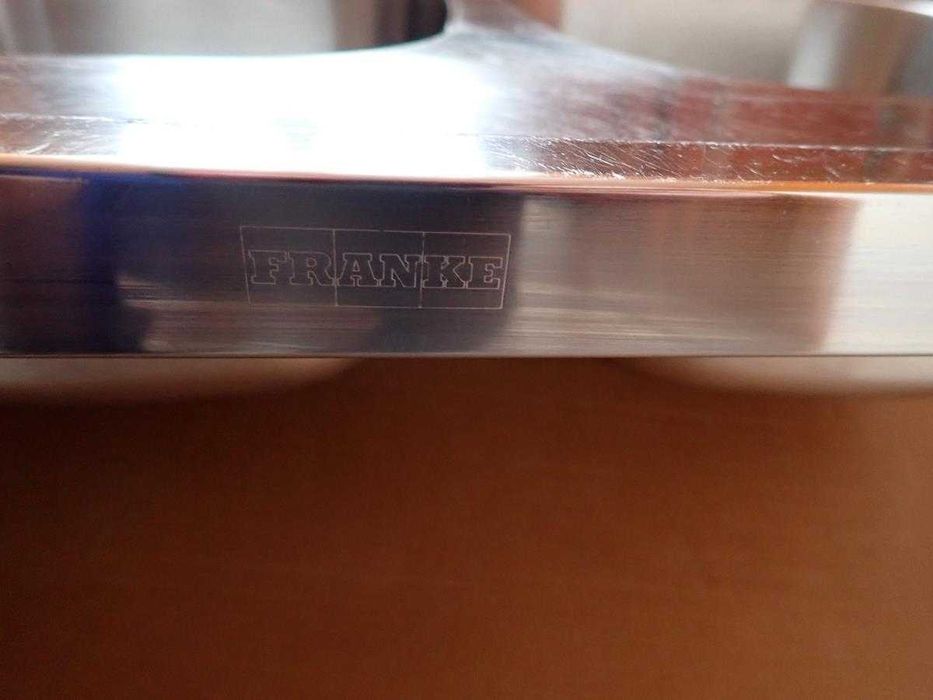 Zlew dwukomorowy Franke 80 x 60 cm stal nierdzewna używany dobry stan