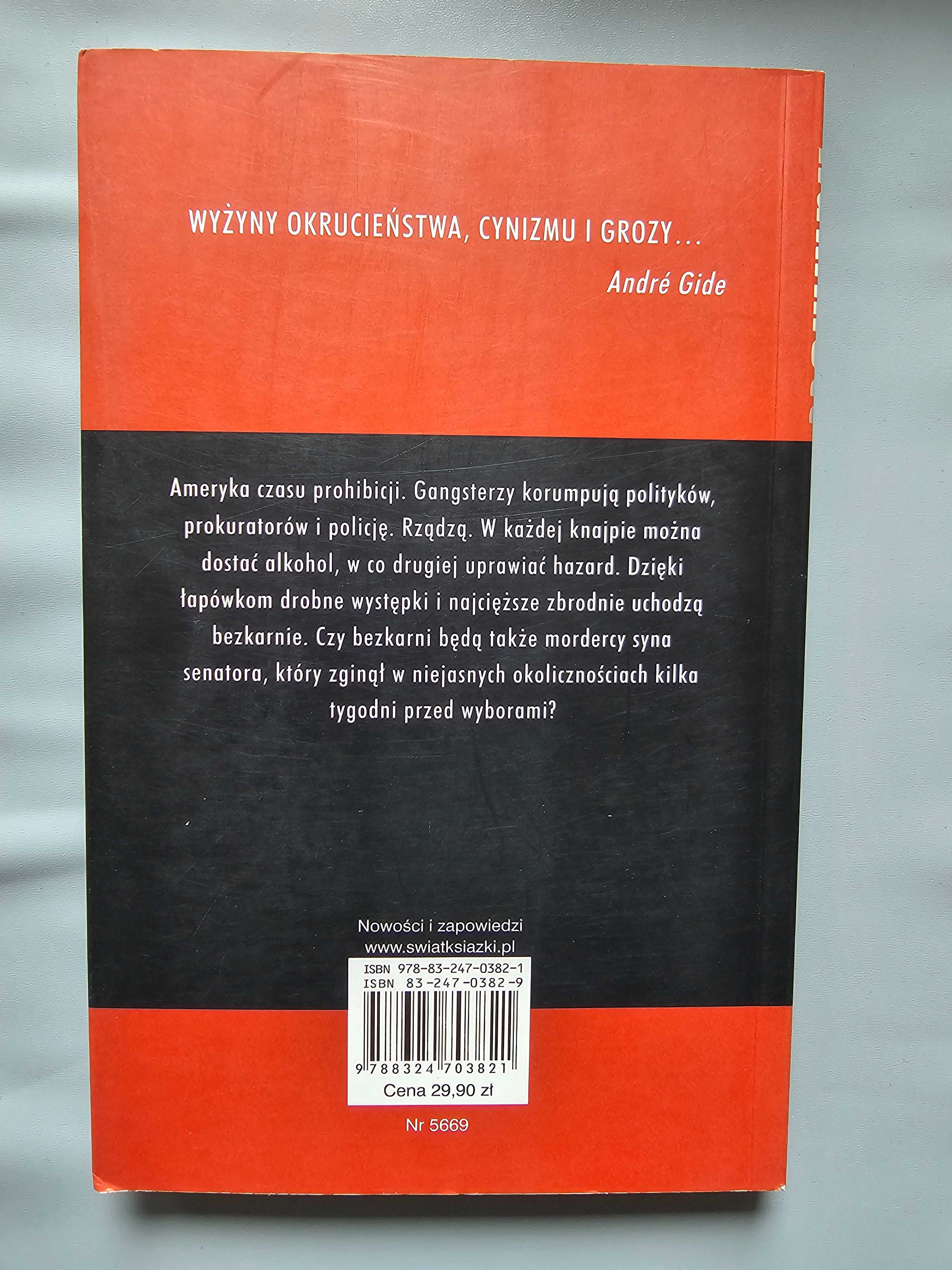 Książka Dashiel Hammett Szklany klucz kryminał.