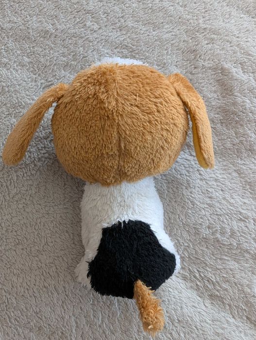 Pluszowa maskotka łaciaty pies piesek