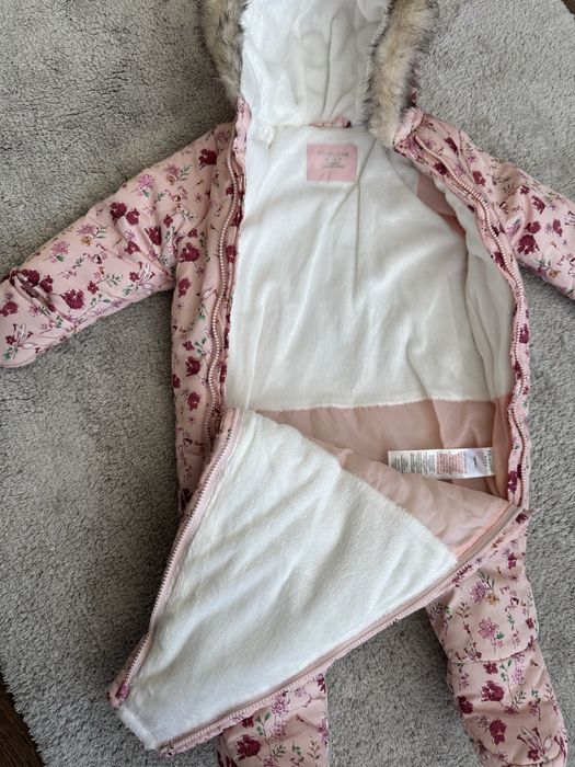 Комбінезон для дівчинки 3-6 міс осінь 62-68 см комбез демісезонний