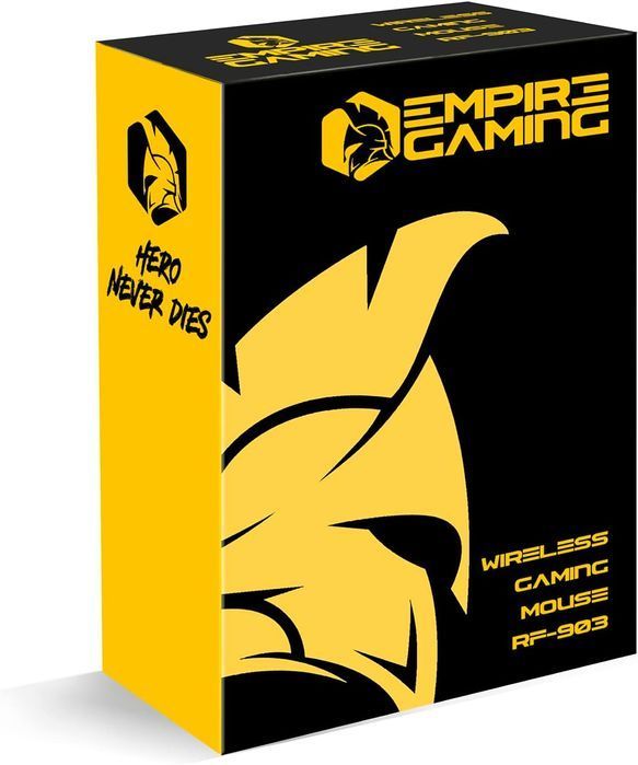 empire gaming, bezprzewodowa mysz dla graczy rf903 vv