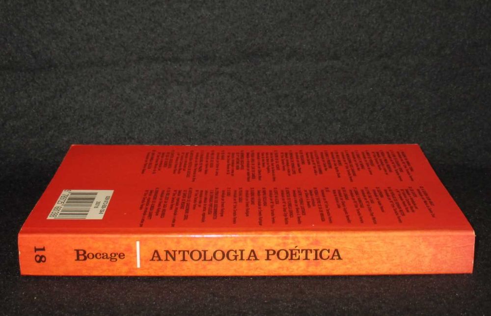Livro Bocage Antologia Poética Ulisseia