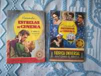 Cadernetas Caramelos Artistas de Cinema e Estrelas de Cinema